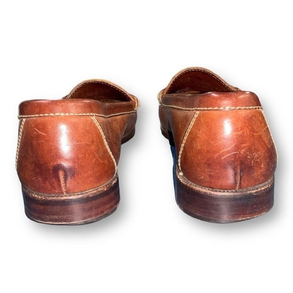 ? Cole Haan Men’s Buckle‎ Loafers | Brown Leather | Size 9 | Classic Slip- main image 5